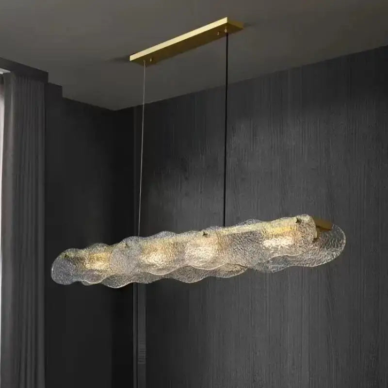 Art Glass Dining Chandelier