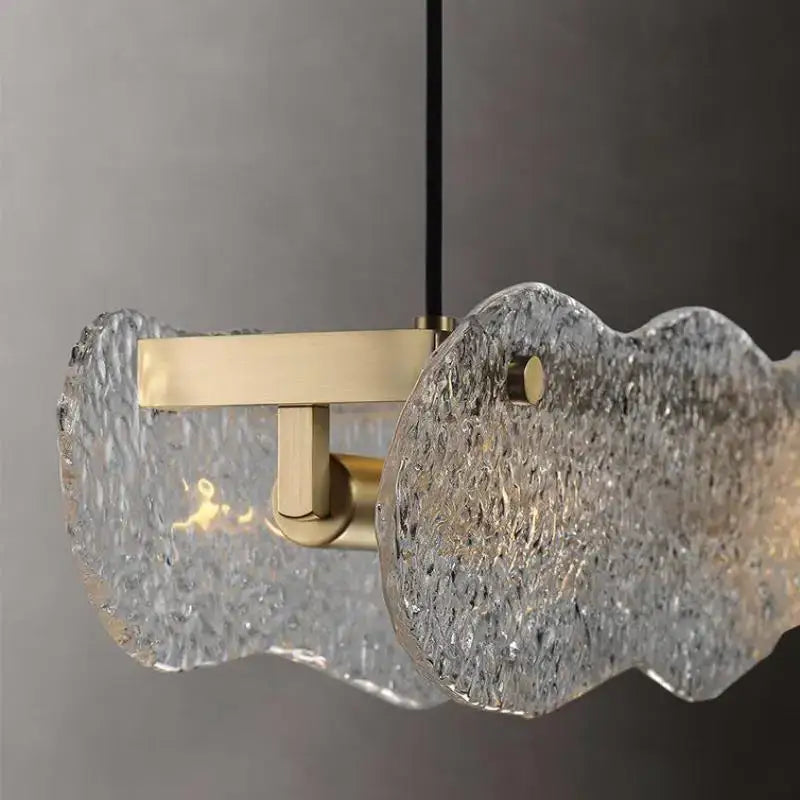 Art Glass Dining Chandelier