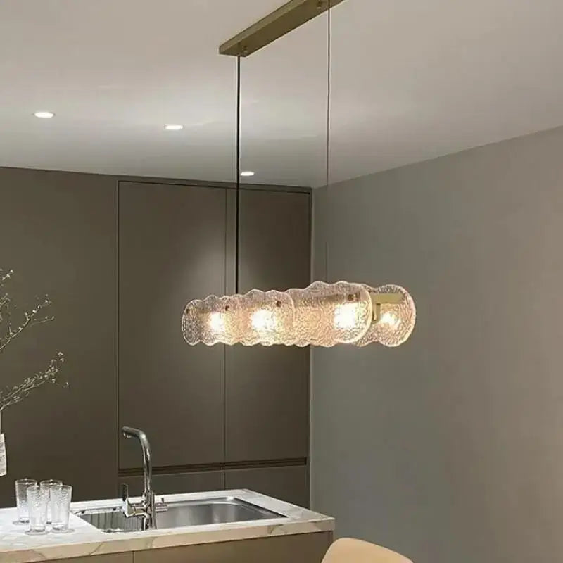 Art Glass Dining Chandelier