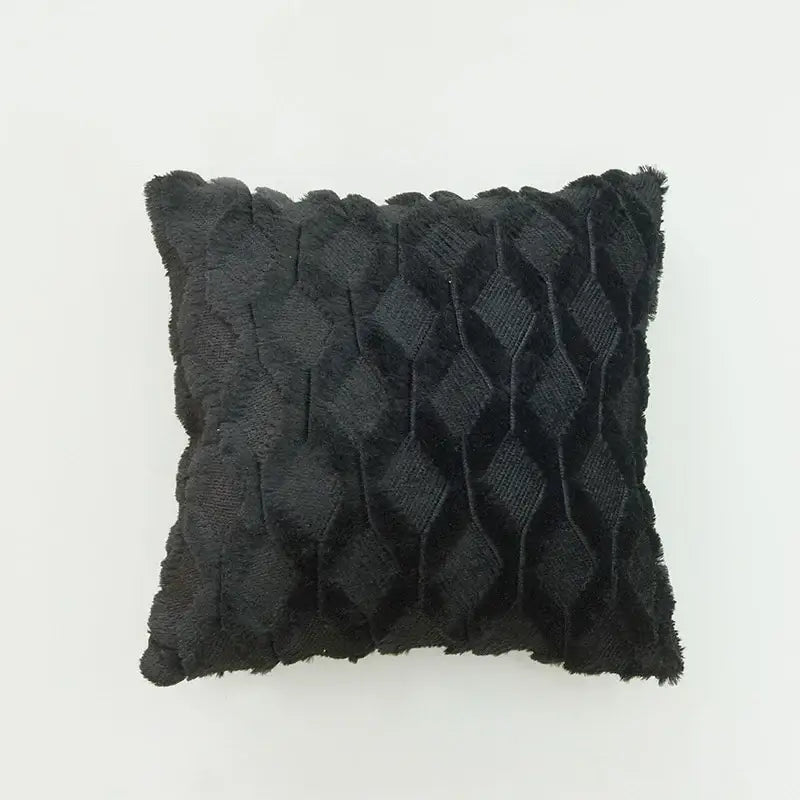 Beige Diamond Cushion Cover