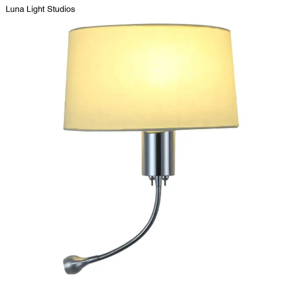 Beige Flush Wall Sconce
