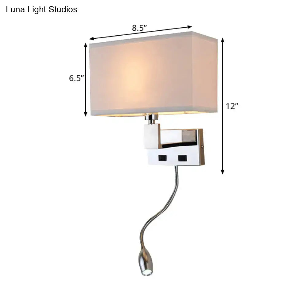 Beige LED Wall Sconce