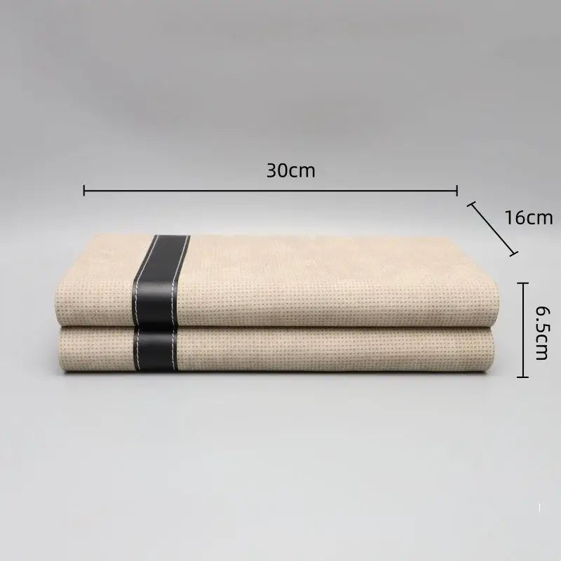 Beige Geometric Jewelry Box