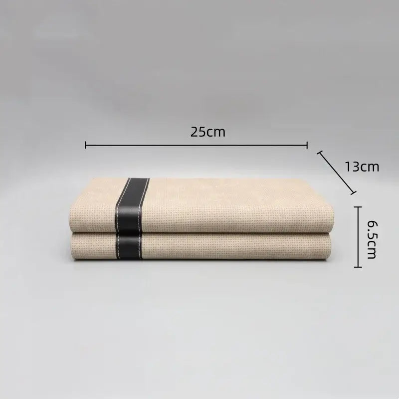 Beige Geometric Jewelry Box