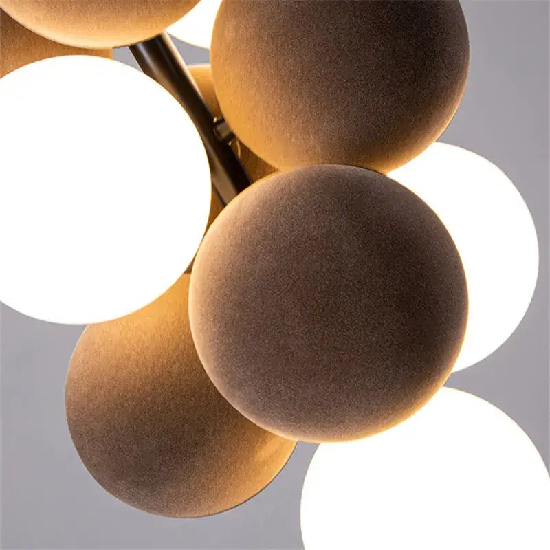 White Abstract Pendant Lamp