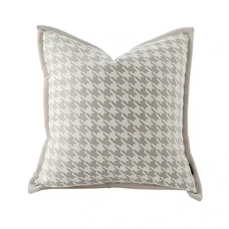 Beige Cat Jacquard Cushion