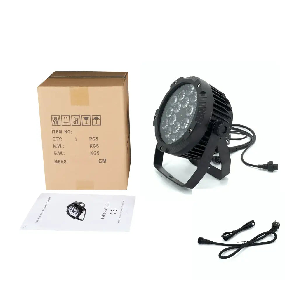 Black LED Par Lights