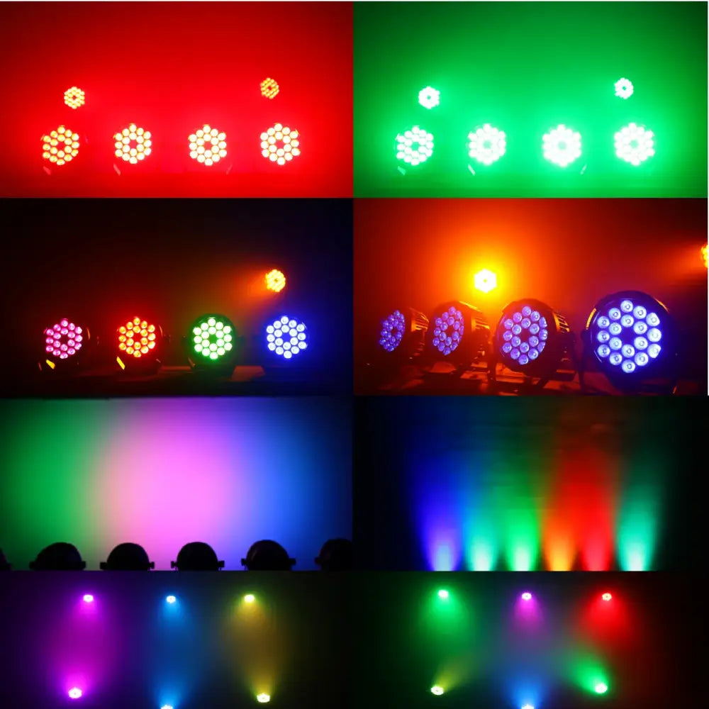 Black LED Par Lights