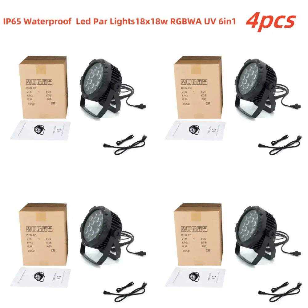 Black LED Par Lights