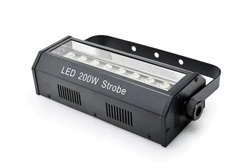 Black LED Strobe Light