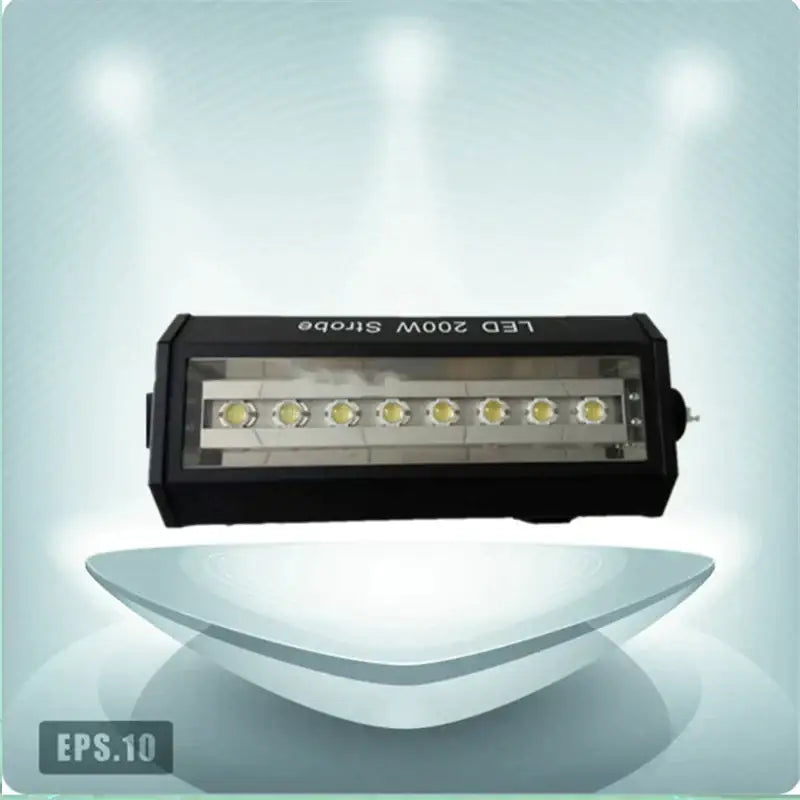 Black LED Strobe Light