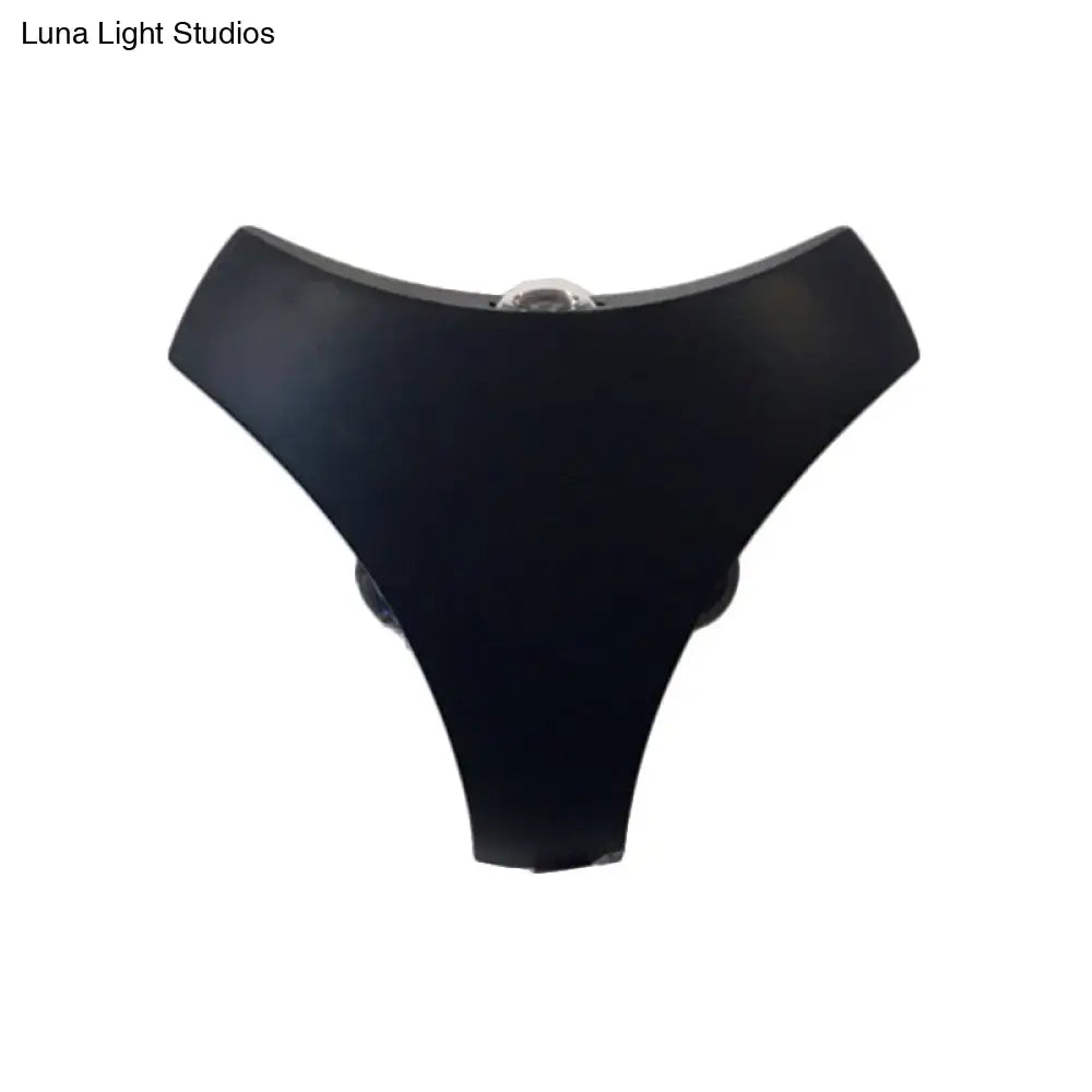 Black Triangle Stairway Sconce