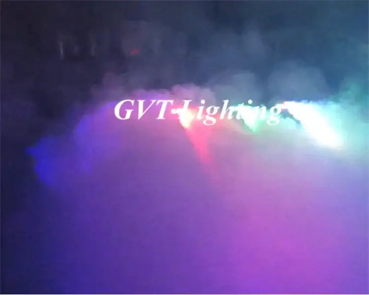 Black RGB Smoke Machine