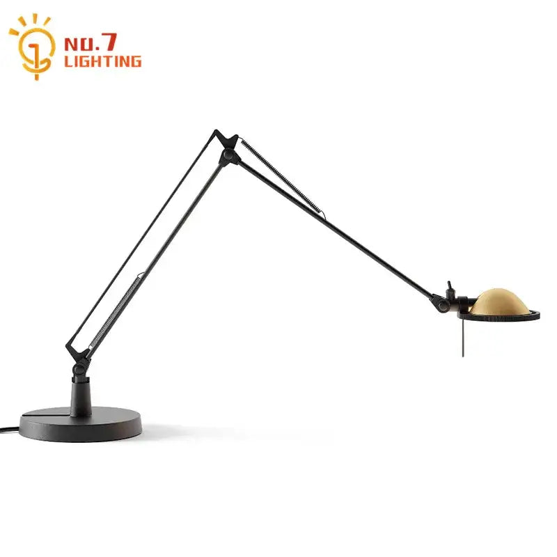 Black Adjustable LED Desk Lamp