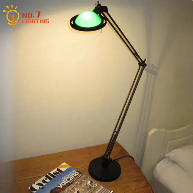 Black Adjustable LED Desk Lamp