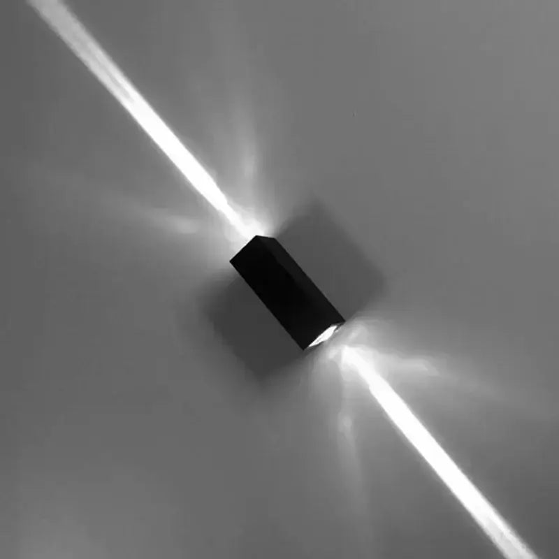Black Waterproof Porch Light