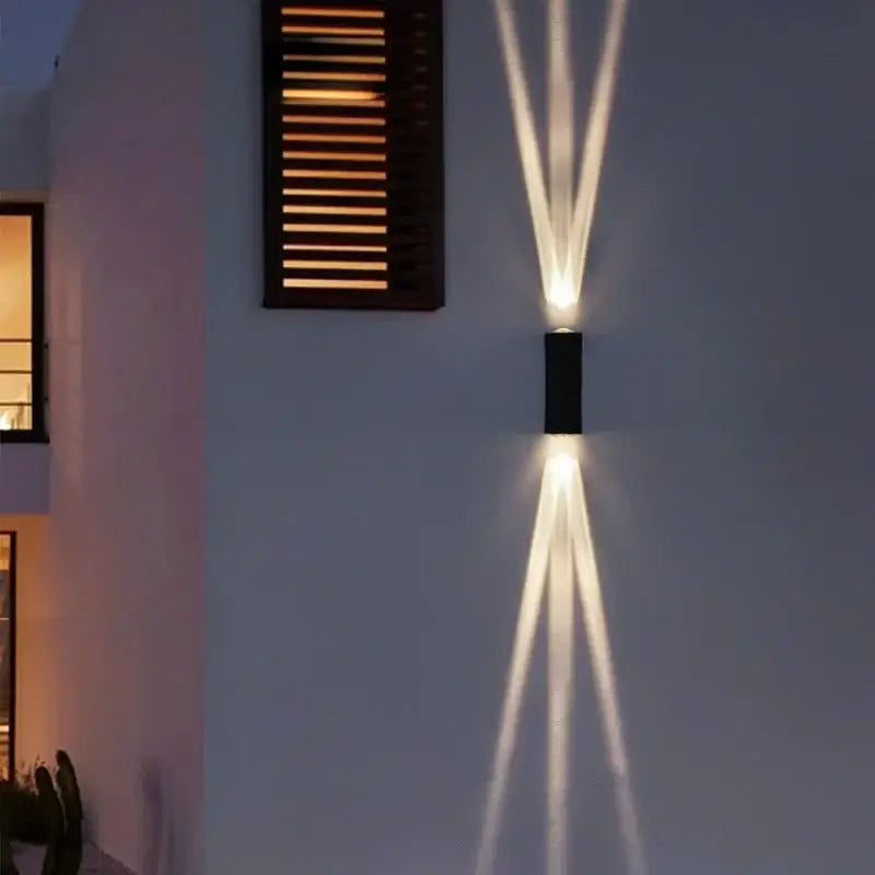Black Waterproof Porch Light