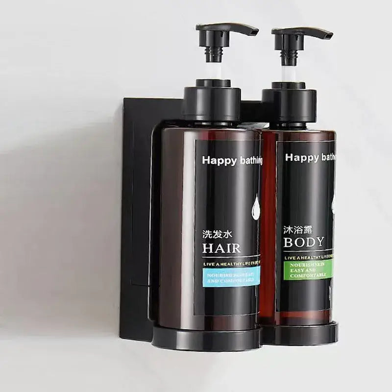 Amber Soap Dispenser Set
