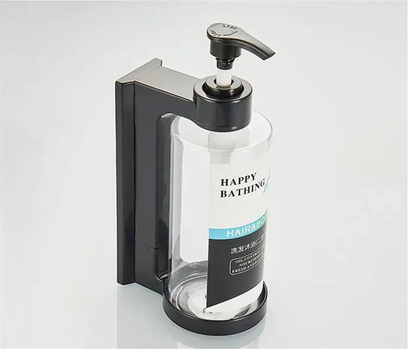 Amber Soap Dispenser Set