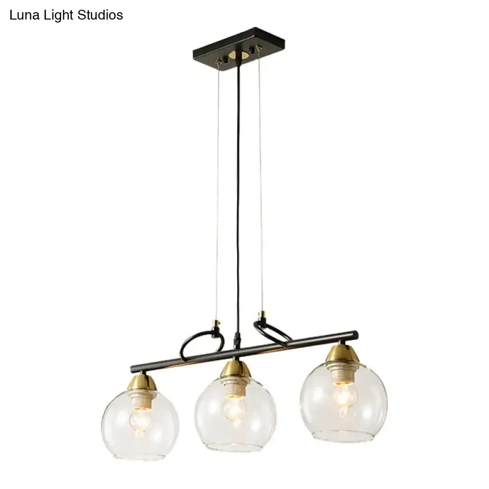 Smoke Glass Pendant Light