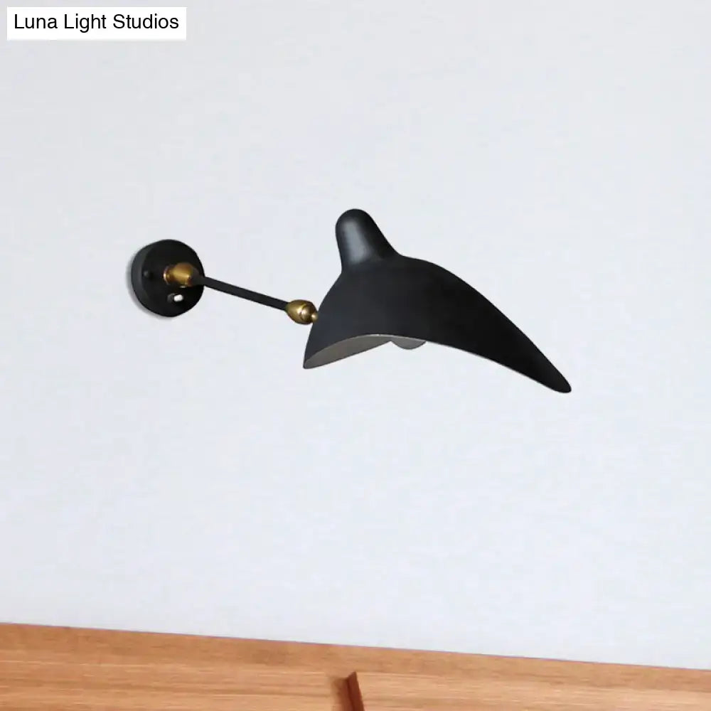 Black Duckbill Wall Lamp