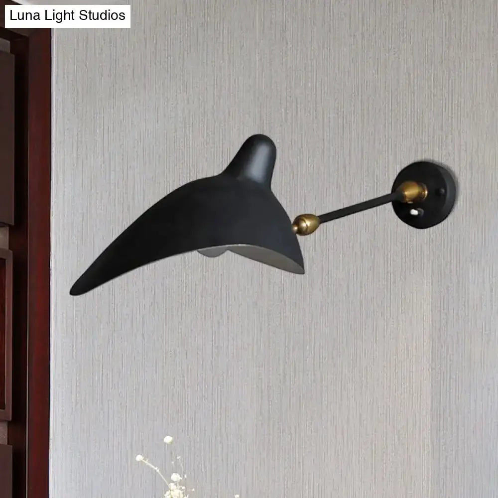 Black Duckbill Wall Lamp