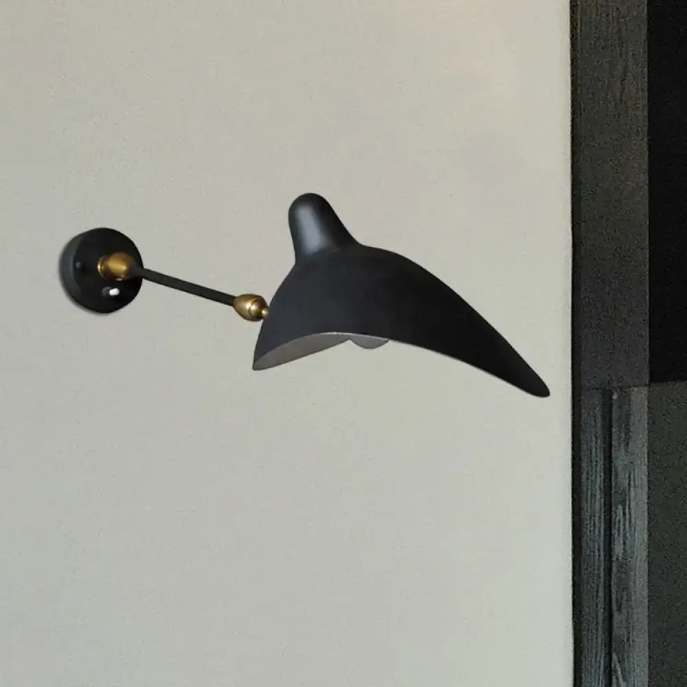 Black Duckbill Wall Lamp
