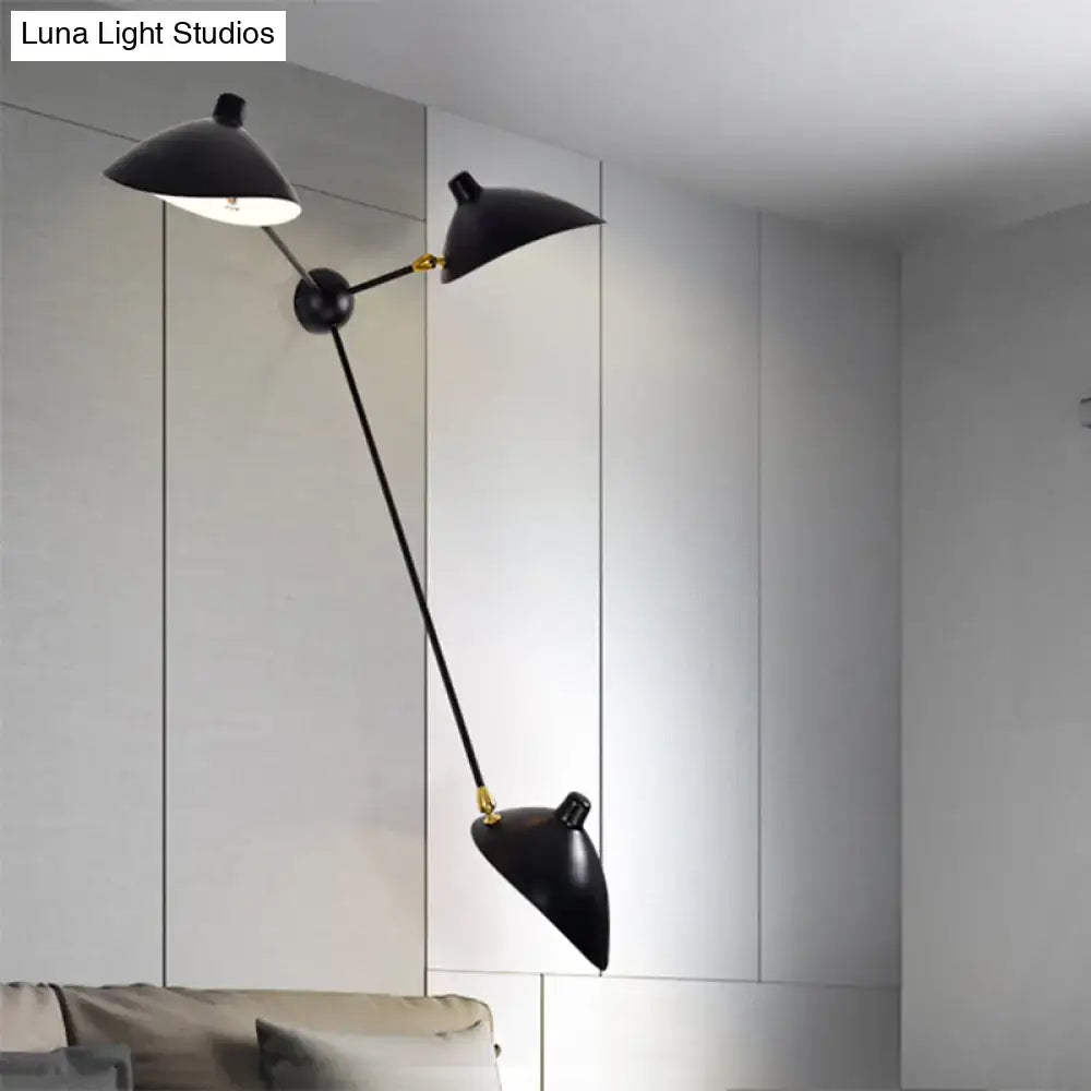 Black Duckbill Wall Lamp
