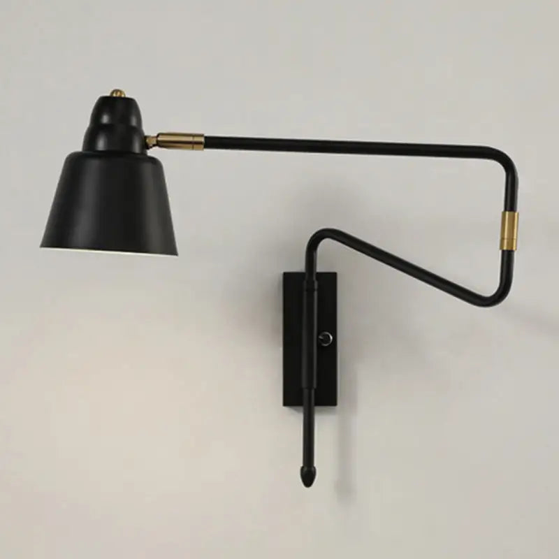 Black Brass Reading Lamp