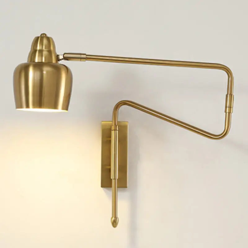 Black Brass Reading Lamp