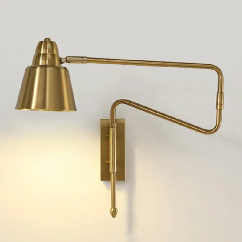 Black Brass Reading Lamp