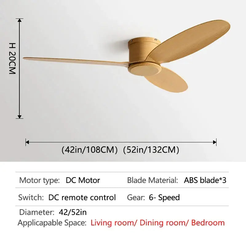 Black Brown Ceiling Fan