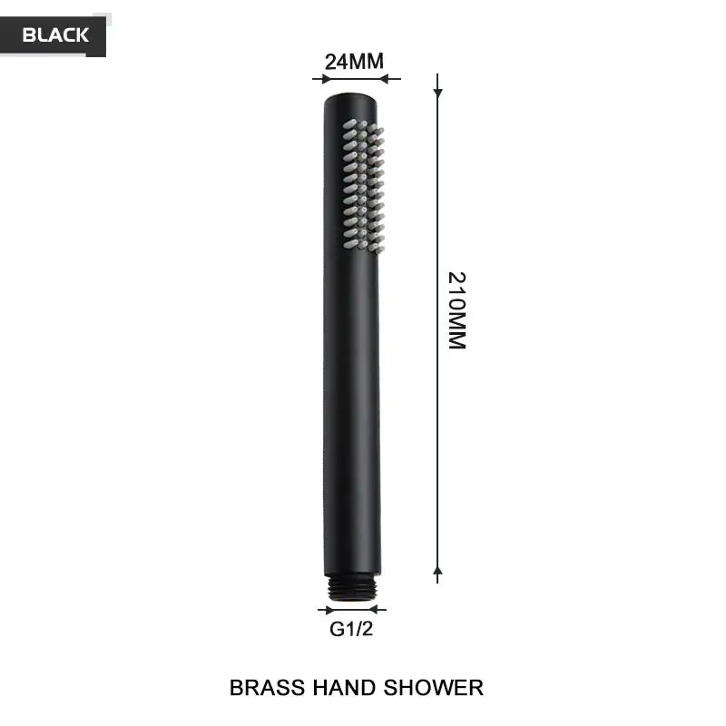 Brushed Gold Shower Head
