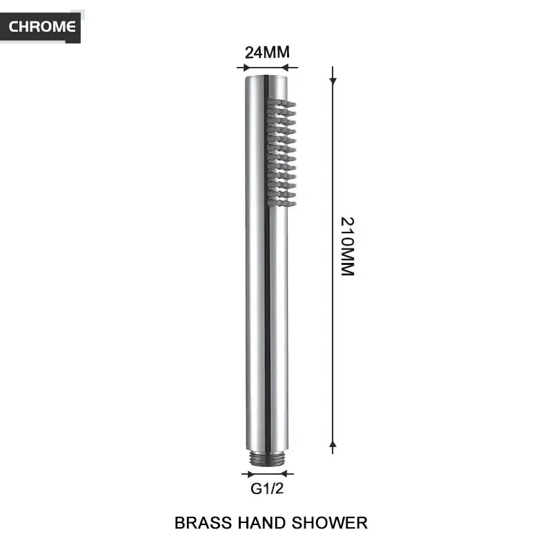 Brushed Gold Shower Head