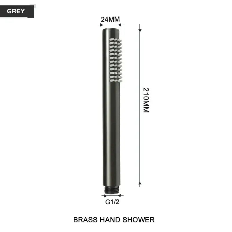 Brushed Gold Shower Head