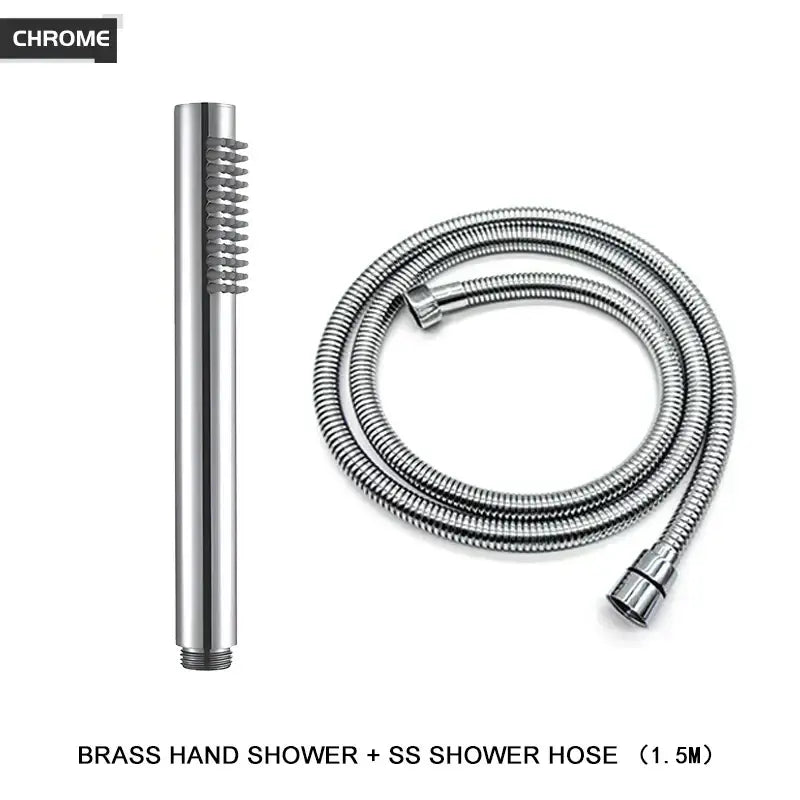 Brushed Gold Shower Head