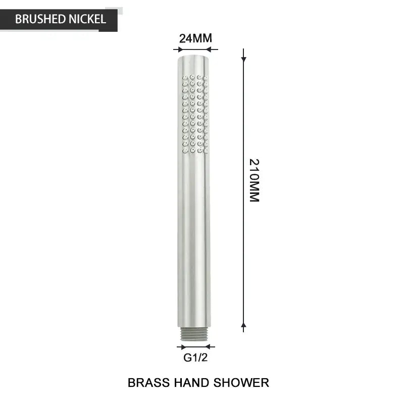 Brushed Gold Shower Head