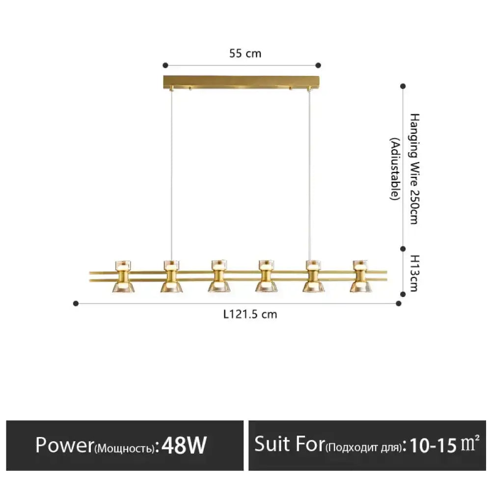 Black Linear LED Lamp