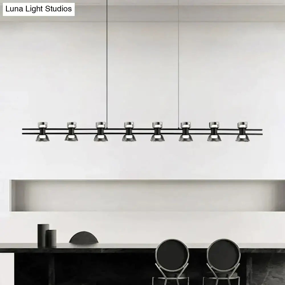 Black Linear LED Lamp