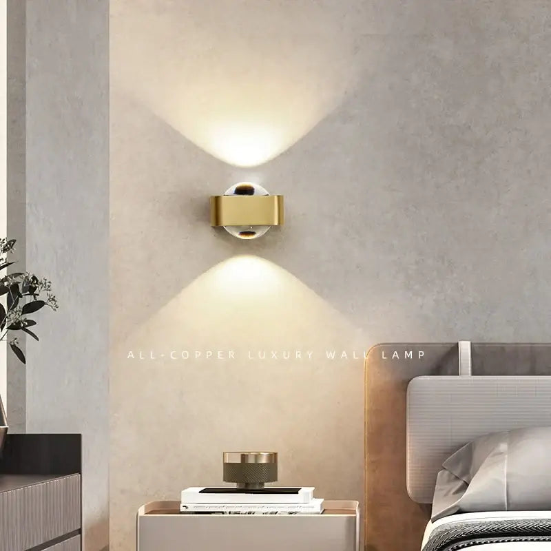 Black Copper Wall Lamp