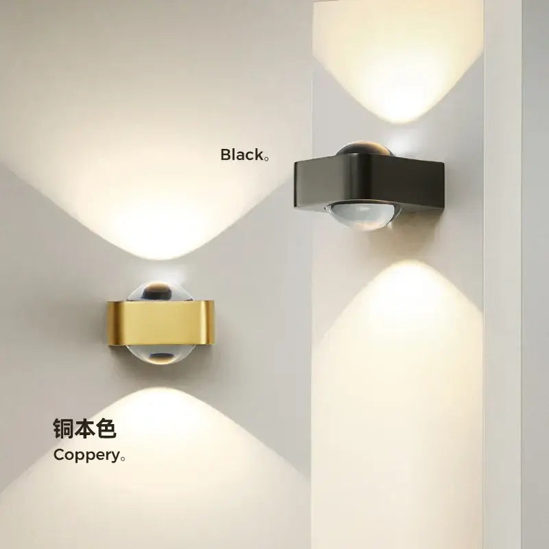Black Copper Wall Lamp