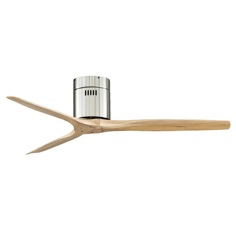 Dark Brown Wood Ceiling Fan