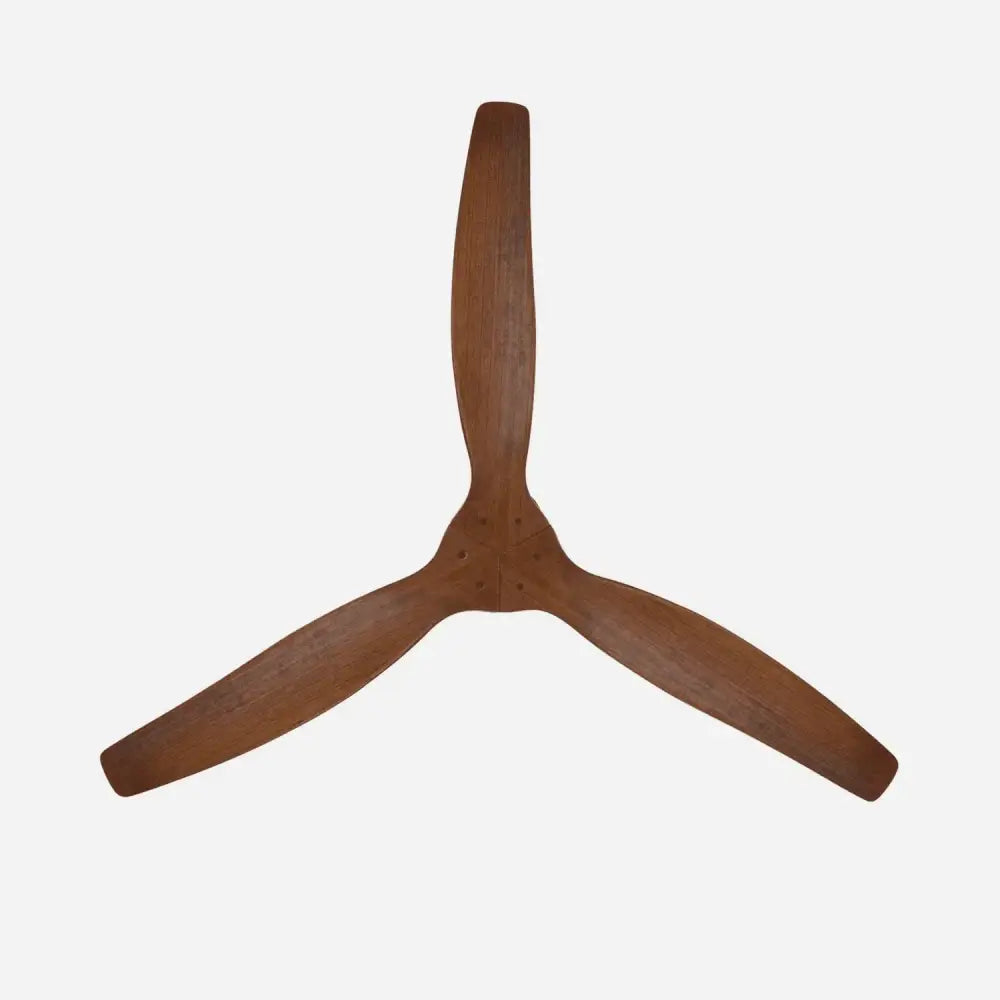 Dark Brown Wood Ceiling Fan