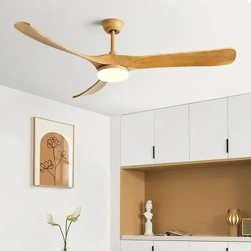 Wood Grain Ceiling Fan