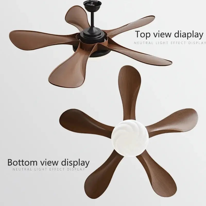 Black Walnut 58-Inch Ceiling Fan