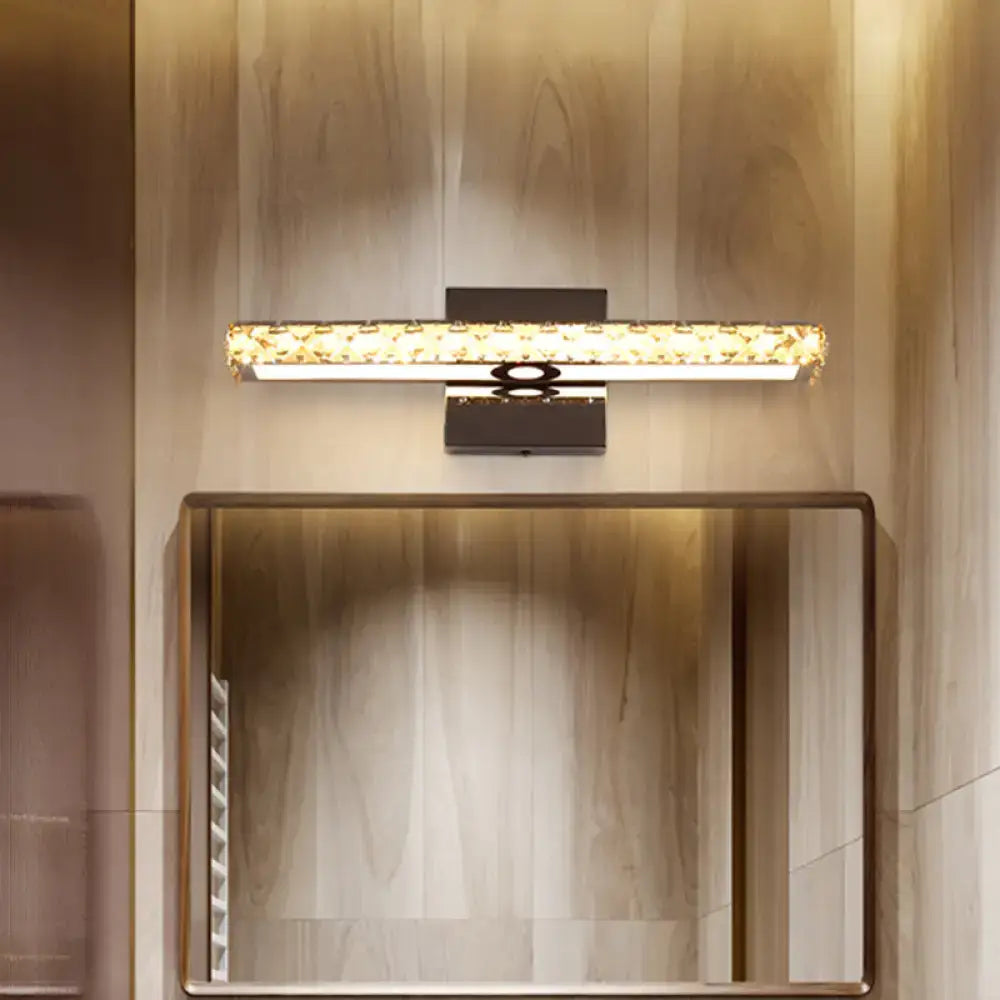 Gold Crystal Wall Light