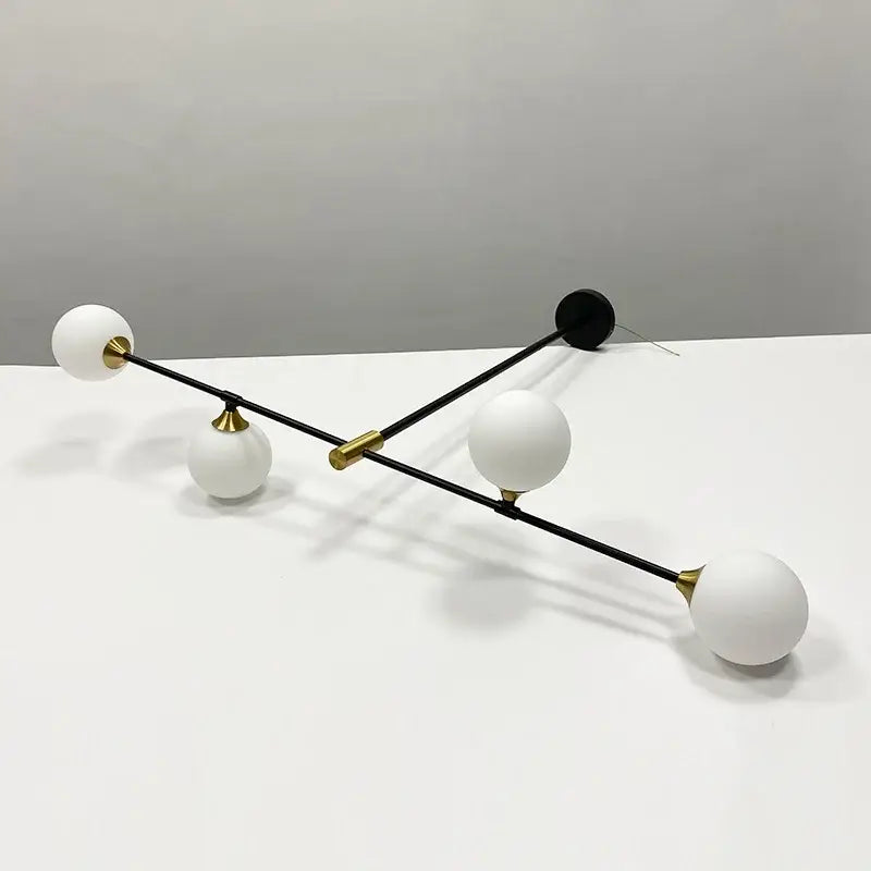Gold Glass Ball 40cm Chandelier