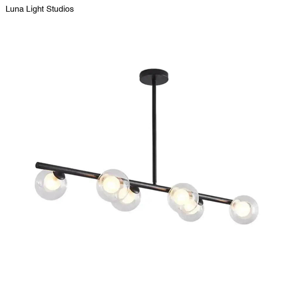Black Gold Chandelier Light