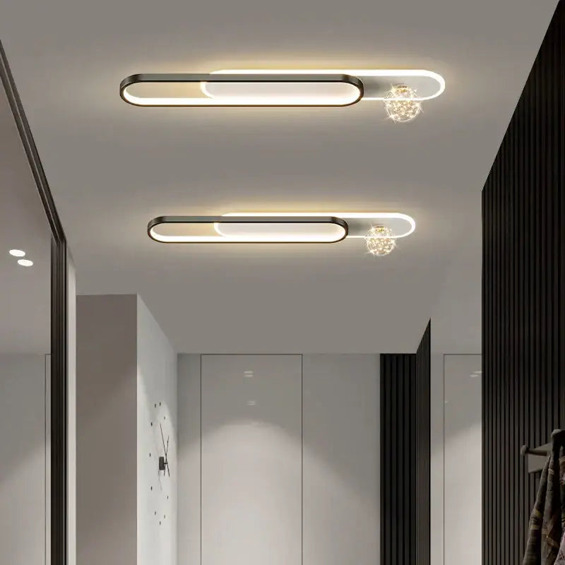 Gold Starry Strip Ceiling Light