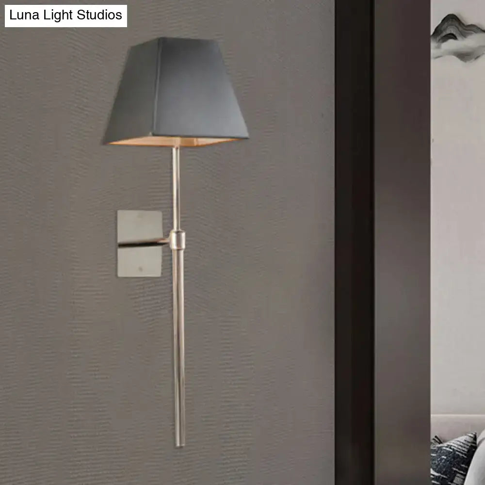 Black Nickel Sconce Light